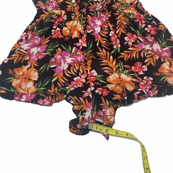 MOSSIMO Supply Co Tropical Floral Romper Size Xl - Picture 10 of 13